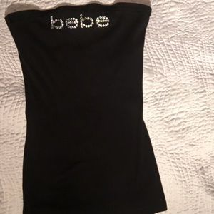 BEBE black tube top!!